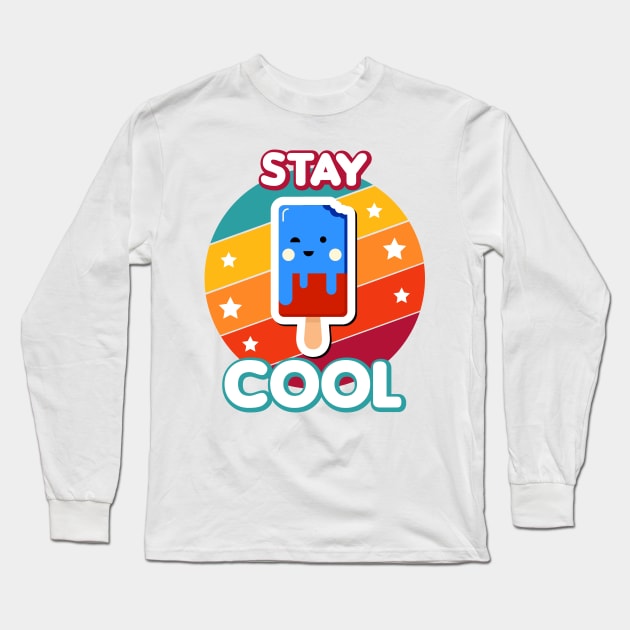 Stay Cool Tees Long Sleeve T-Shirt by JohnRelo